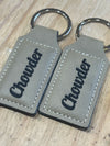 Leather Keychain - Custom