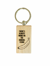 Keychain - Wood